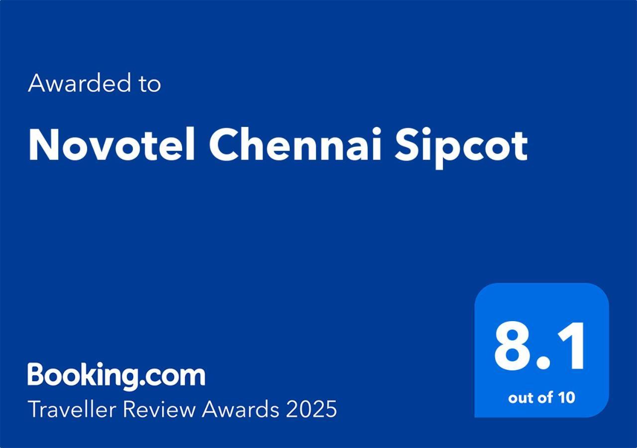 Novotel Chennai Sipcot Exteriör bild Traveller Review Awards 2025